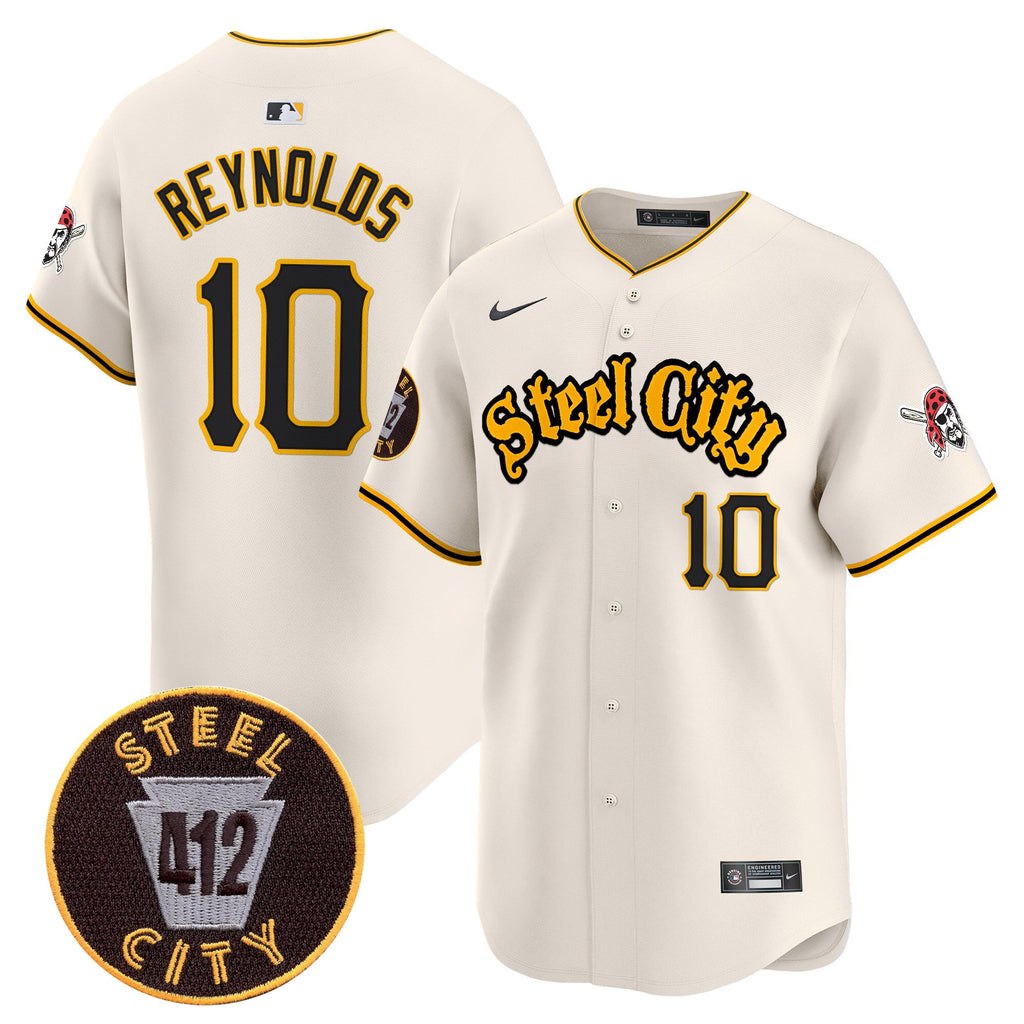 Men’s Pittsburgh 412 Patch Vapor Premier Limited Jersey V5