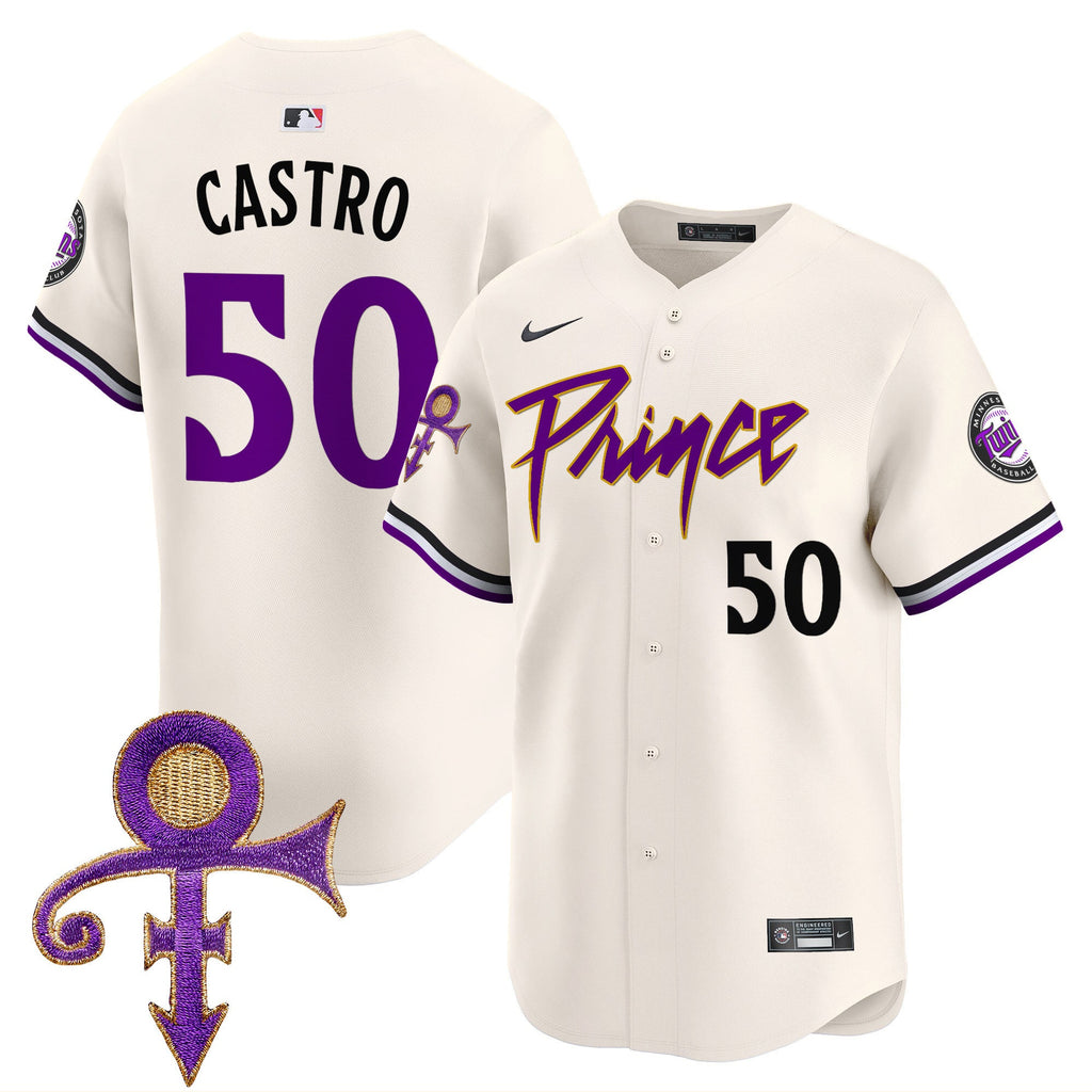Men’s Minnesota Prince Patch Vapor Premier Limited Jersey V4