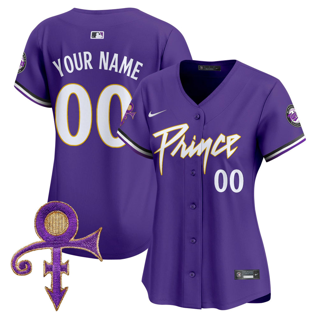 Minnesota Prince Patch Vapor Premier Limited Custom Jersey V4