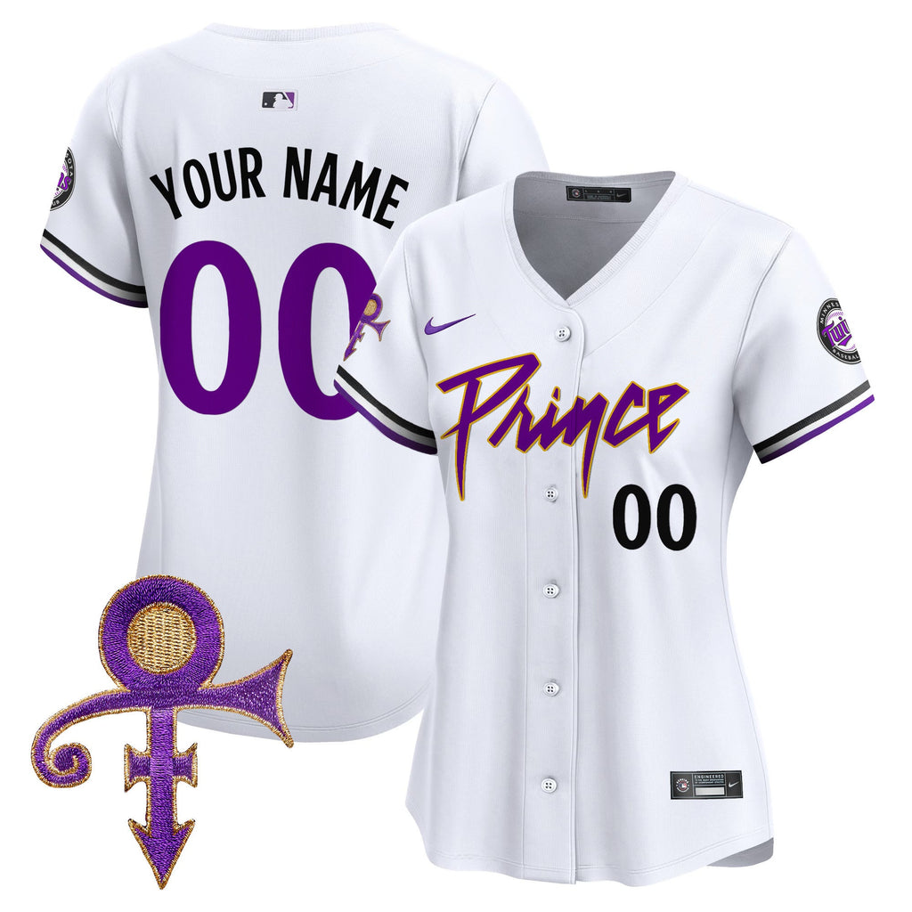 Minnesota Prince Patch Vapor Premier Limited Custom Jersey V4