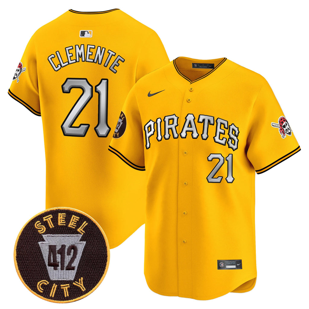 Men’s Pittsburgh 412 Patch Vapor Premier Limited Jersey V6