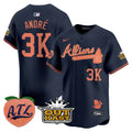 Men’s Atlanta Atliens & Peach Vapor Premier Limited Jersey