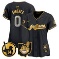 Women’s Cleveland Indians Larry Doby Patch Vapor Premier Limited Jersey
