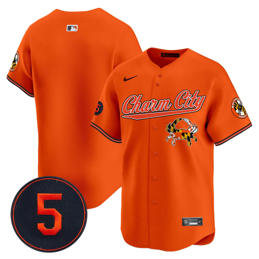 Men’s Baltimore Robinson Patch Vapor Premier Limited Jersey V8