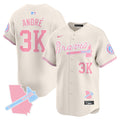 Unisex Atlanta Bubblegum Pink Vapor Premier Limited Jersey