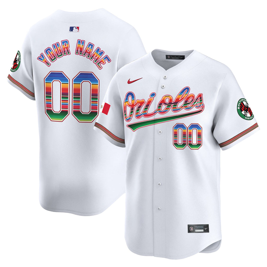 Baltimore Mexico Vapor Premier Limited Custom Jersey