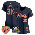 Women’s Atlanta Atliens & Peach Vapor Premier Limited Jersey