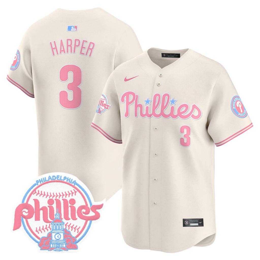 Unisex Bubblegum Pink Vapor Premier Limited Jersey V2