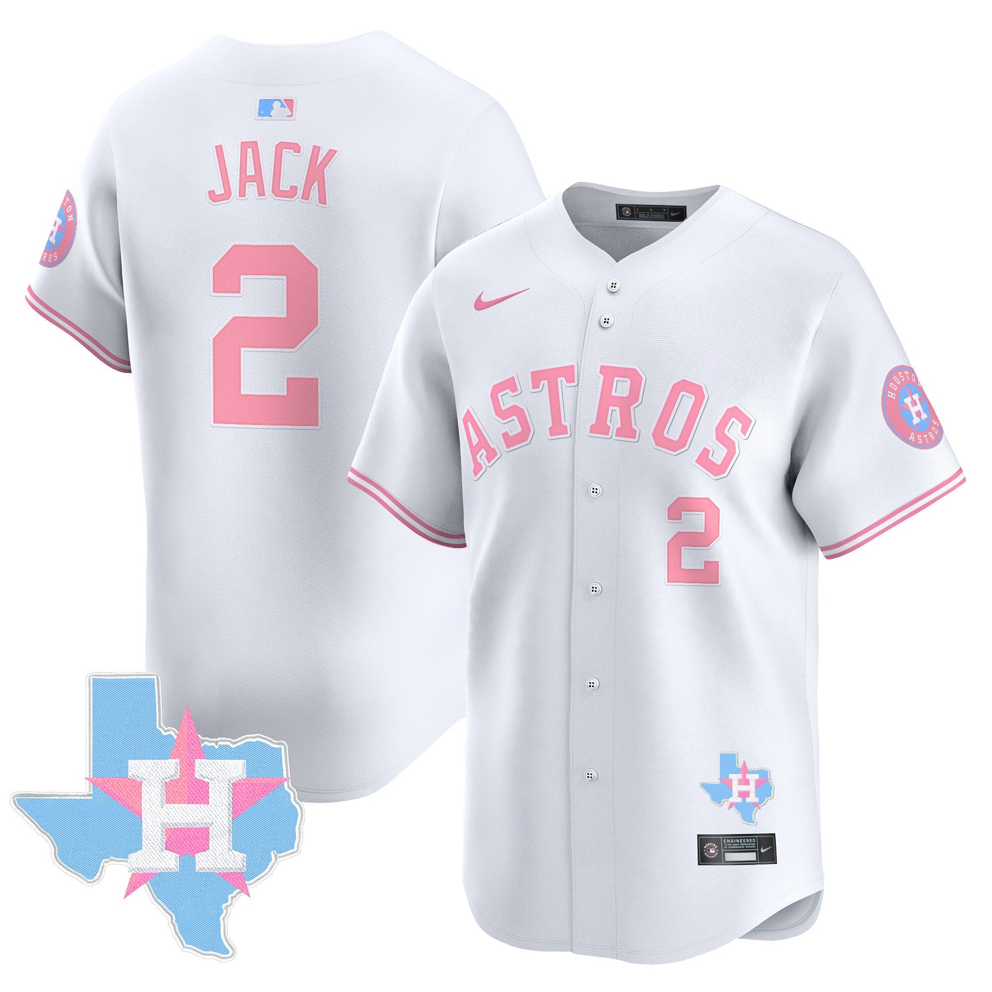 Unisex Bubblegum Pink Vapor Premier Limited Jersey