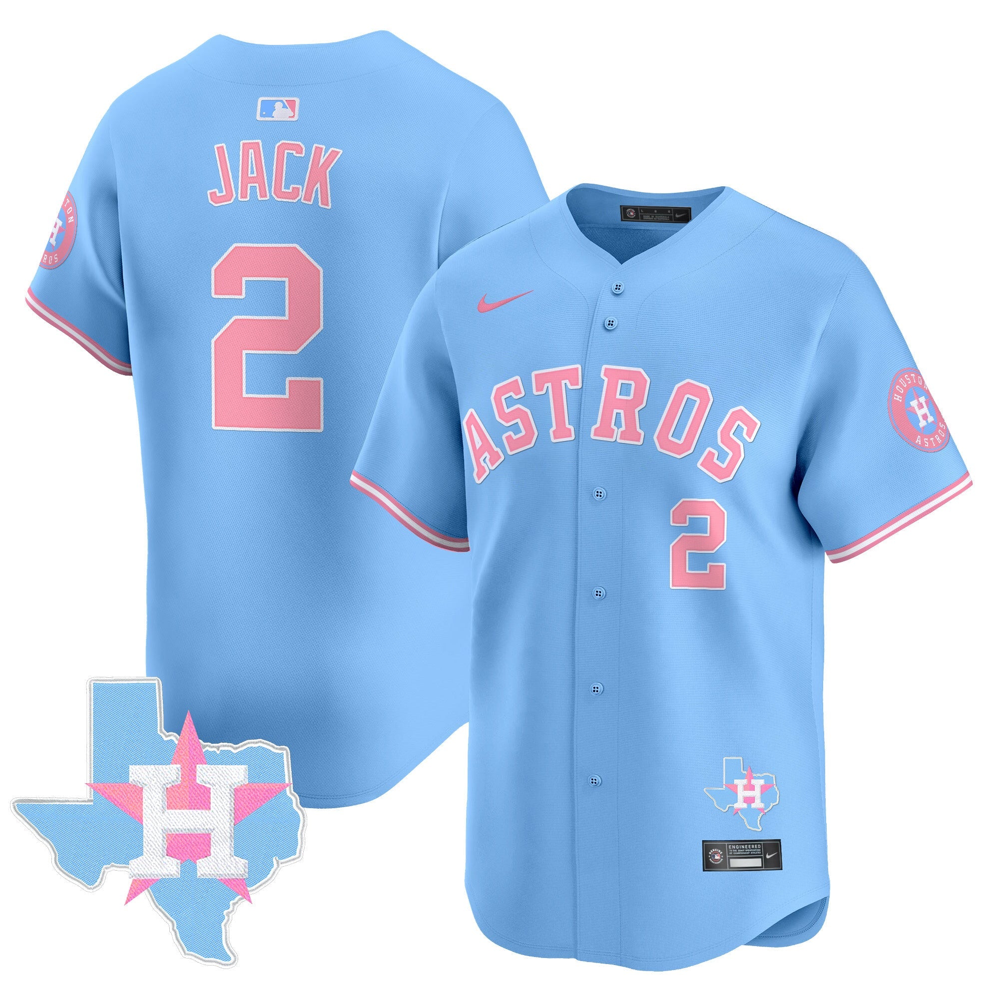 Unisex Bubblegum Pink Vapor Premier Limited Jersey