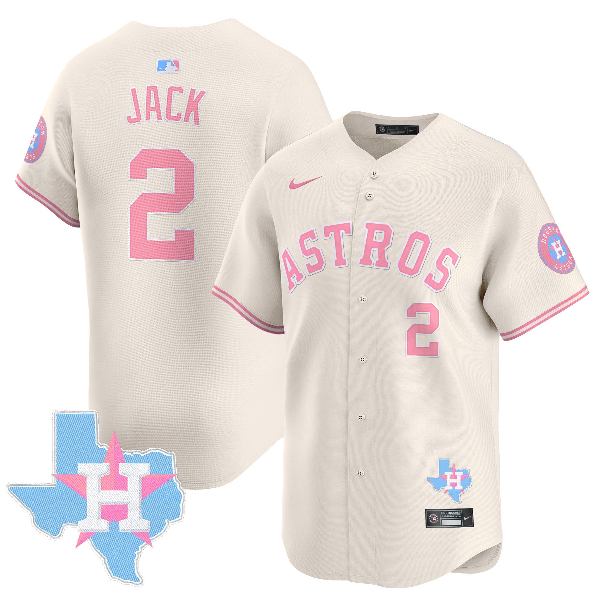 Unisex Bubblegum Pink Vapor Premier Limited Jersey