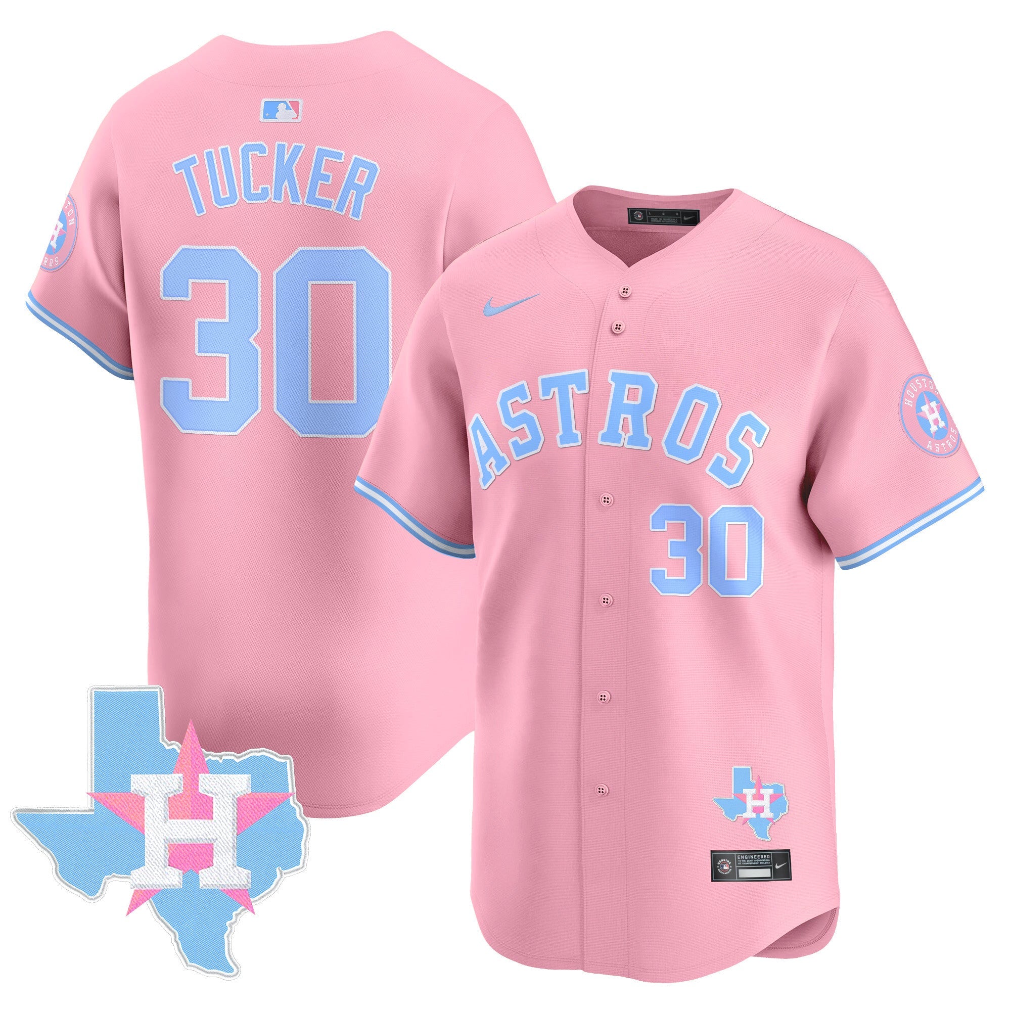 Unisex Bubblegum Pink Vapor Premier Limited Jersey