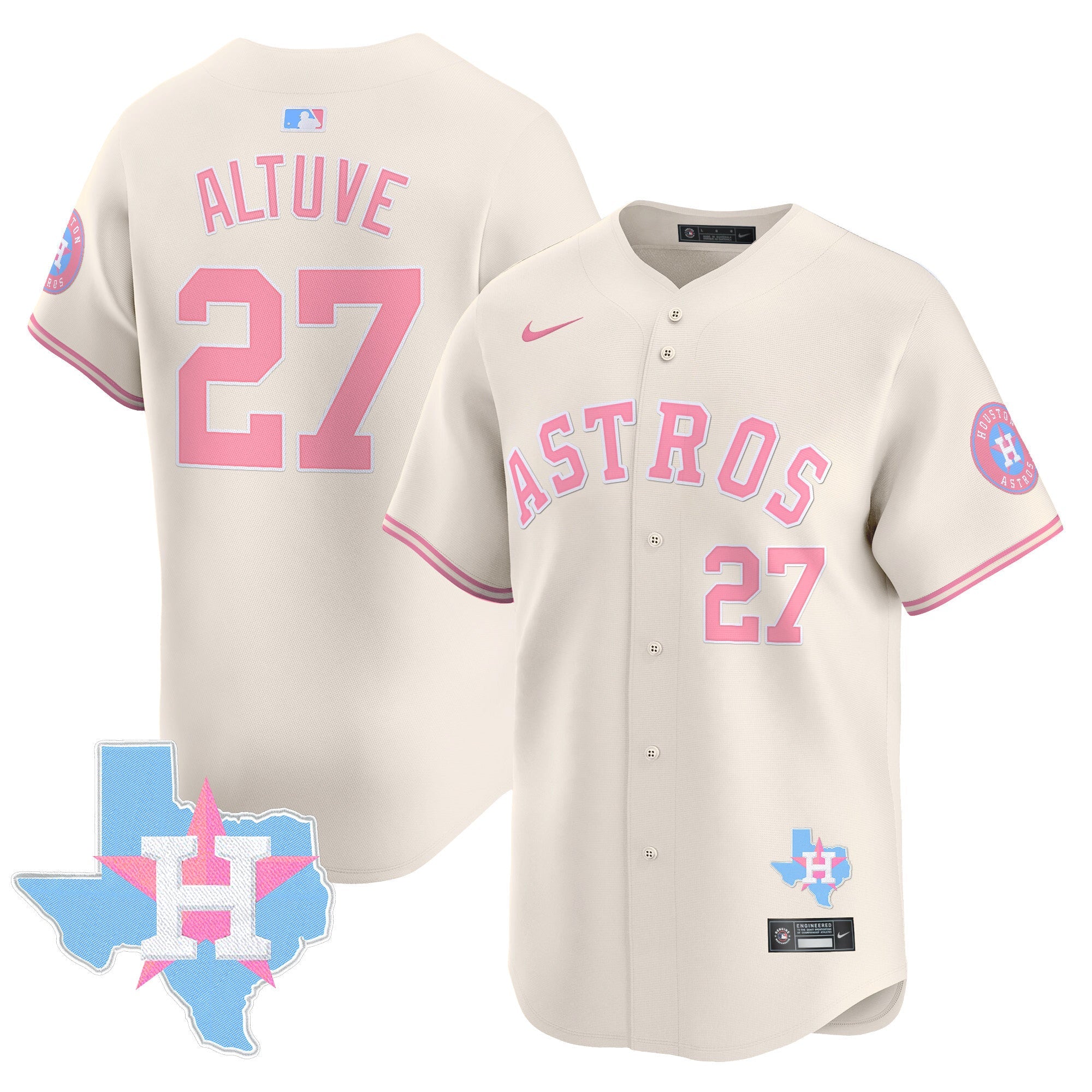 Unisex Bubblegum Pink Vapor Premier Limited Jersey