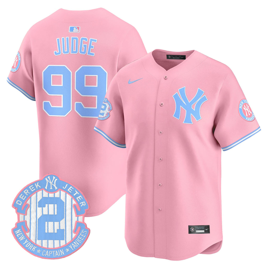 Unisex New York Bubblegum Pink Vapor Premier Limited Jersey