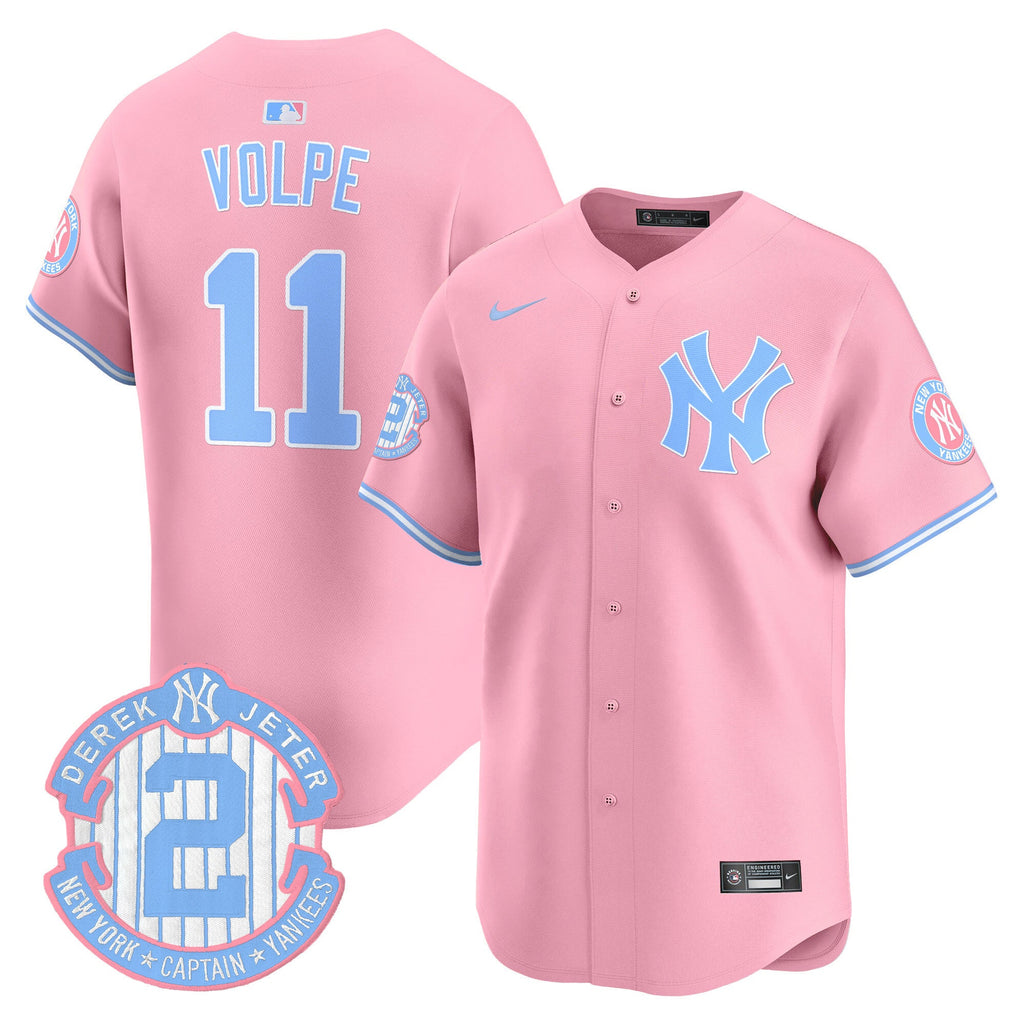 Unisex New York Bubblegum Pink Vapor Premier Limited Jersey