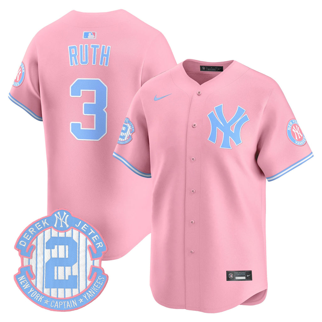 Unisex New York Bubblegum Pink Vapor Premier Limited Jersey
