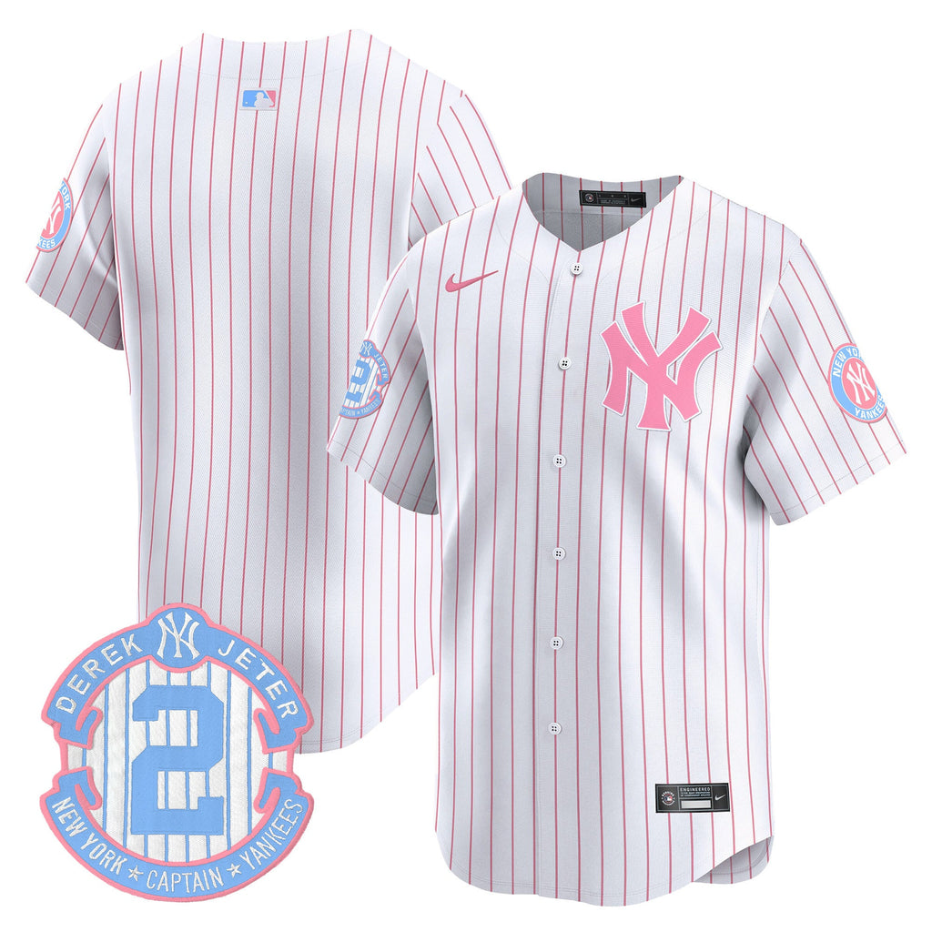 Unisex New York Bubblegum Pink Vapor Premier Limited Jersey