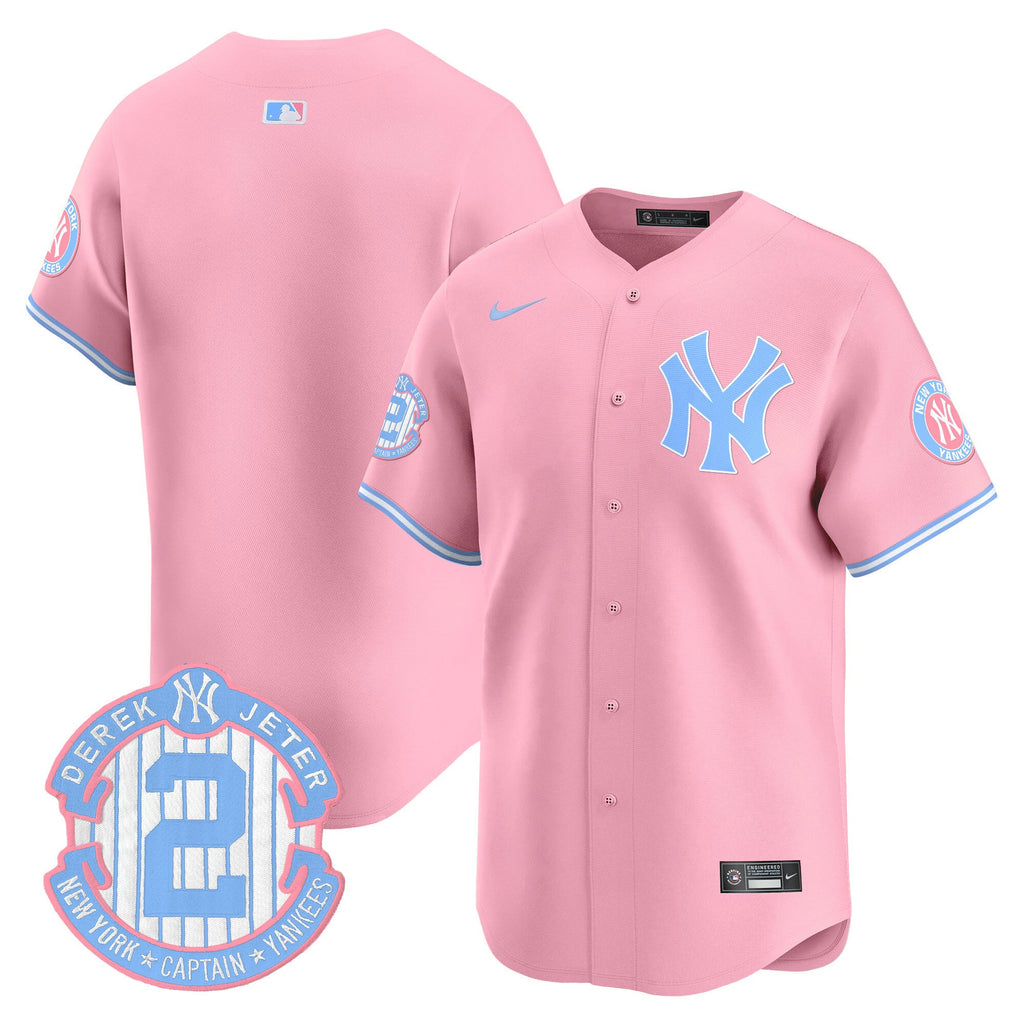 Unisex New York Bubblegum Pink Vapor Premier Limited Jersey