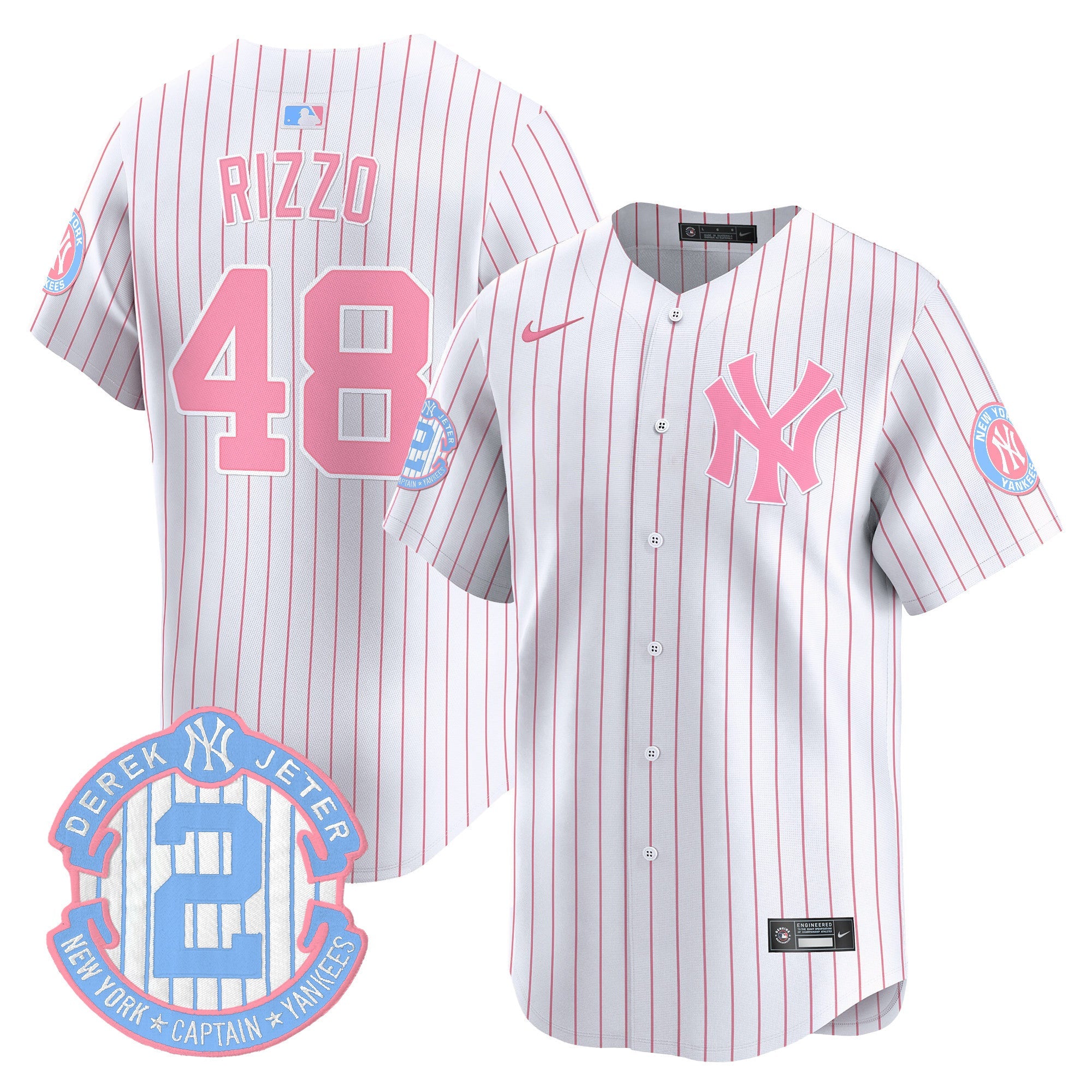 Unisex New York Bubblegum Pink Vapor Premier Limited Jersey