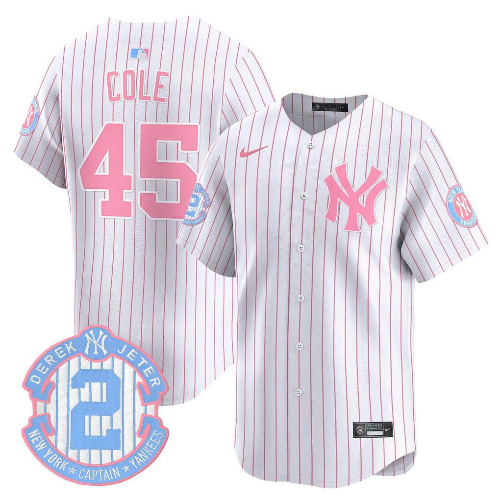 Unisex New York Bubblegum Pink Vapor Premier Limited Jersey
