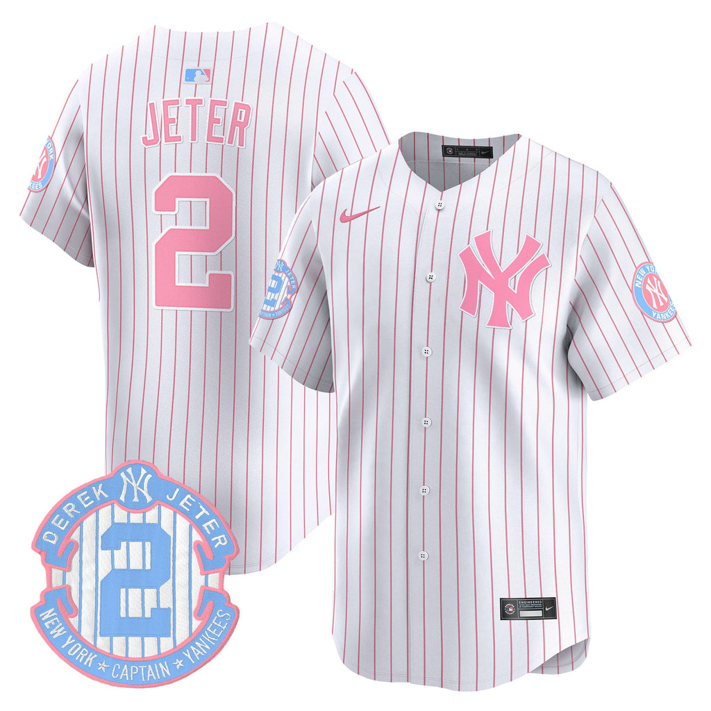 Unisex New York Bubblegum Pink Vapor Premier Limited Jersey