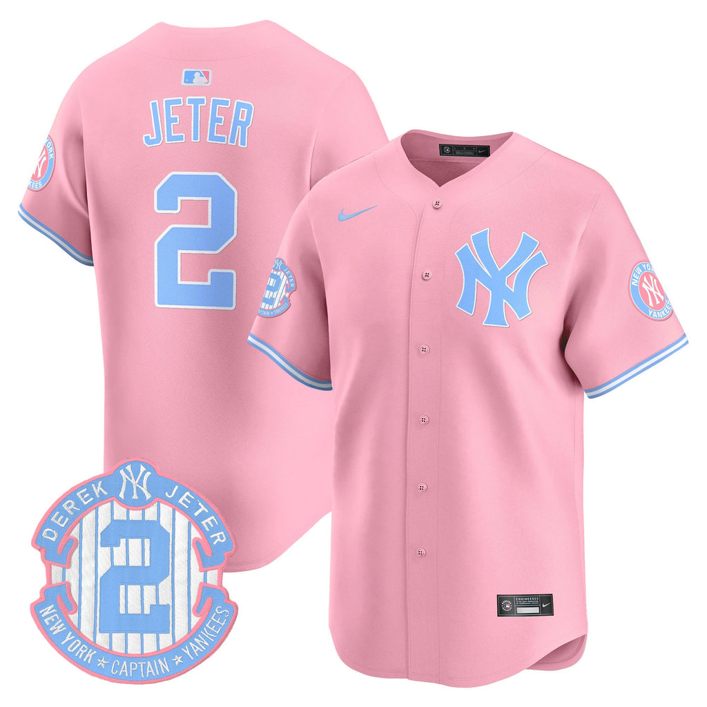 Unisex New York Bubblegum Pink Vapor Premier Limited Jersey