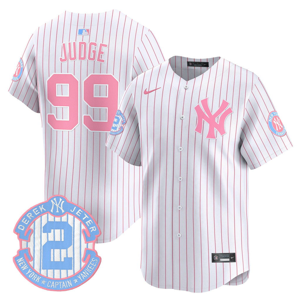 Unisex New York Bubblegum Pink Vapor Premier Limited Jersey