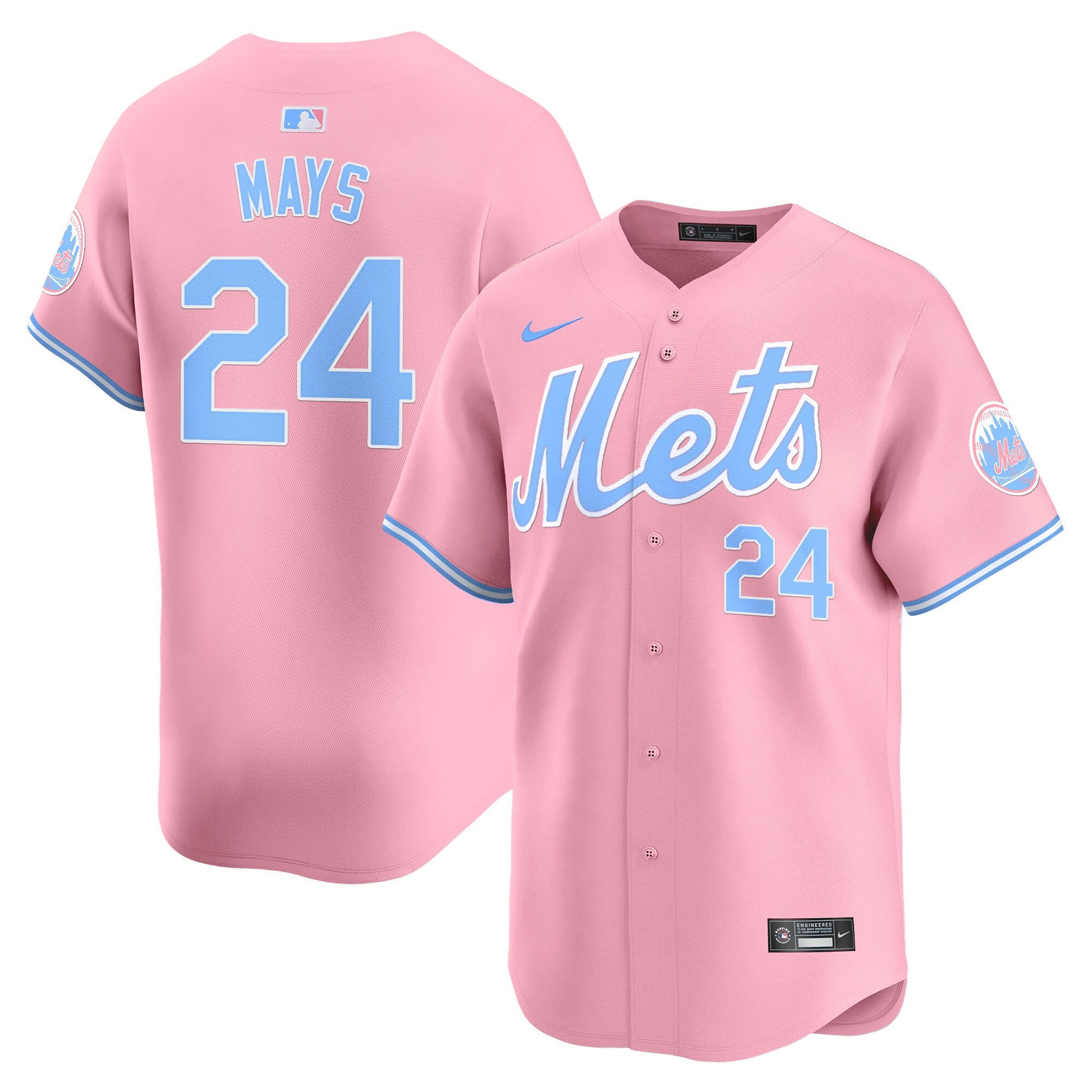 Unisex Bubblegum Pink Vapor Premier Limited Jersey