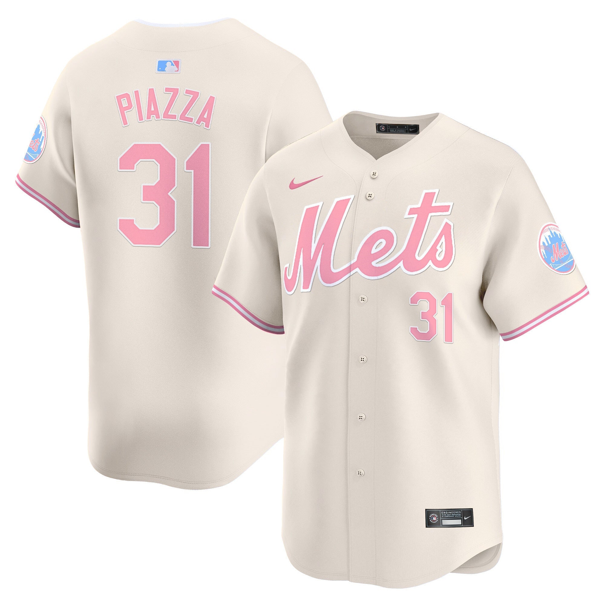 Unisex Bubblegum Pink Vapor Premier Limited Jersey