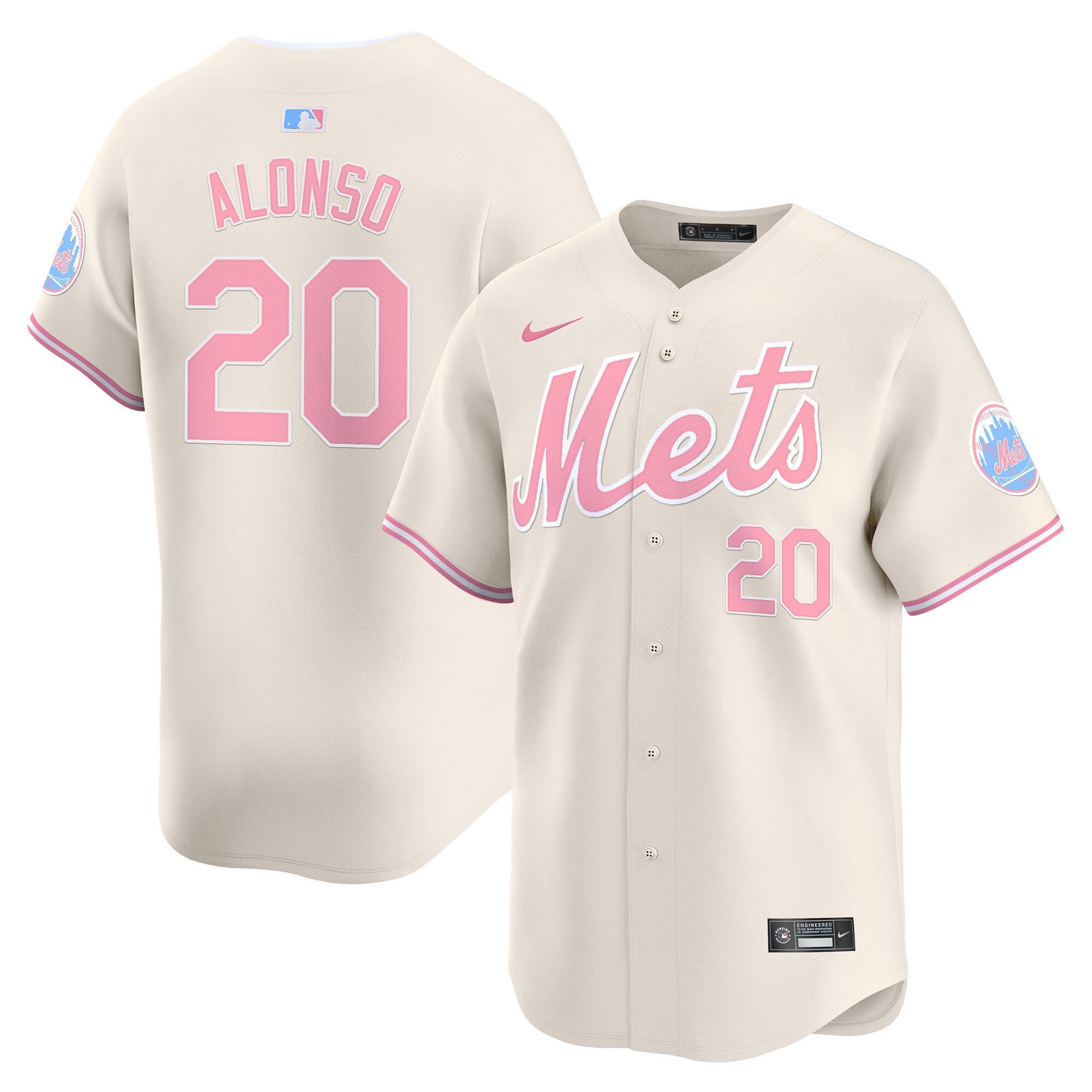 Unisex Bubblegum Pink Vapor Premier Limited Jersey