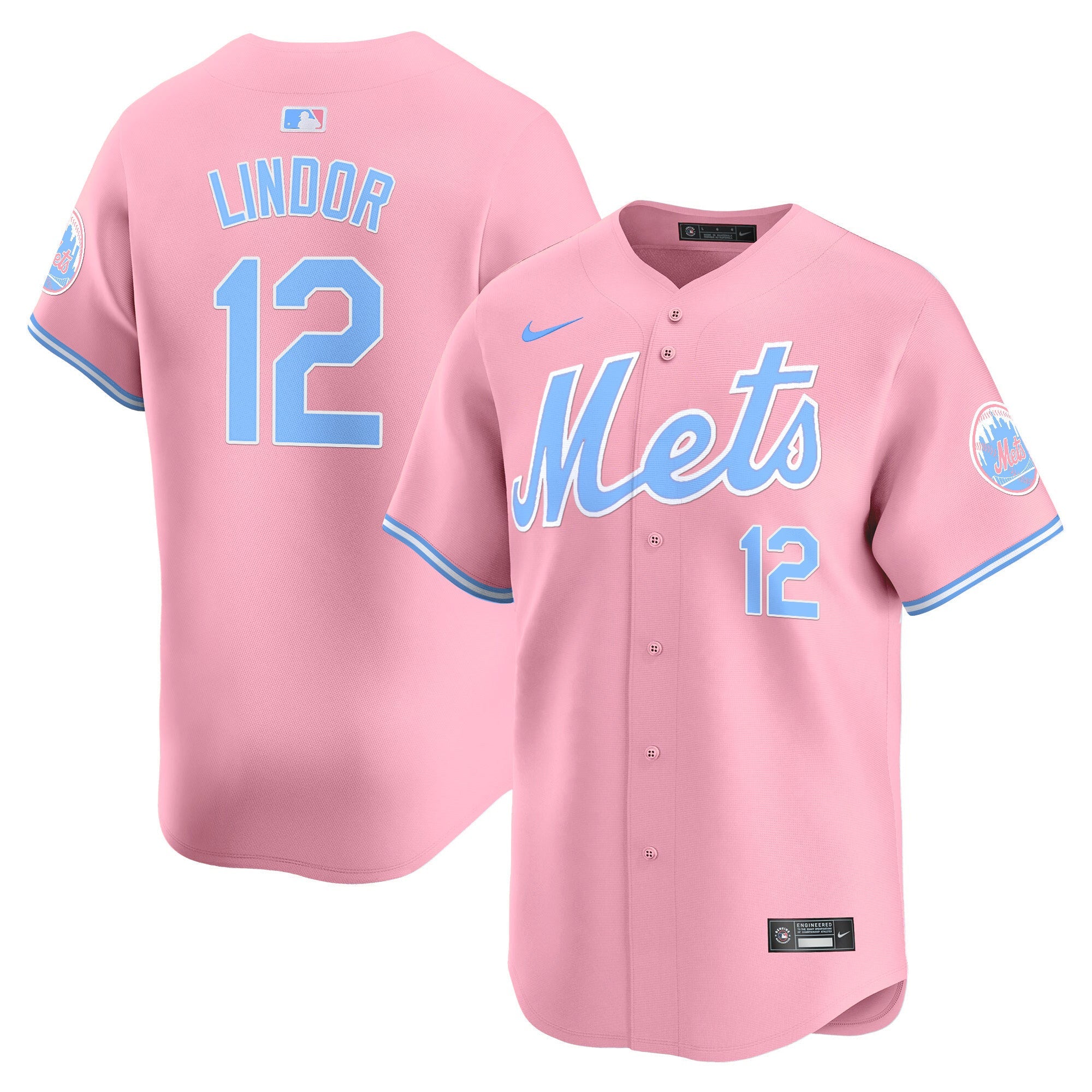 Unisex Bubblegum Pink Vapor Premier Limited Jersey