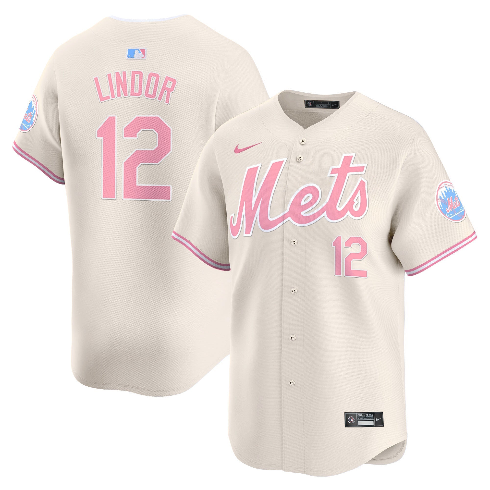 Unisex Bubblegum Pink Vapor Premier Limited Jersey