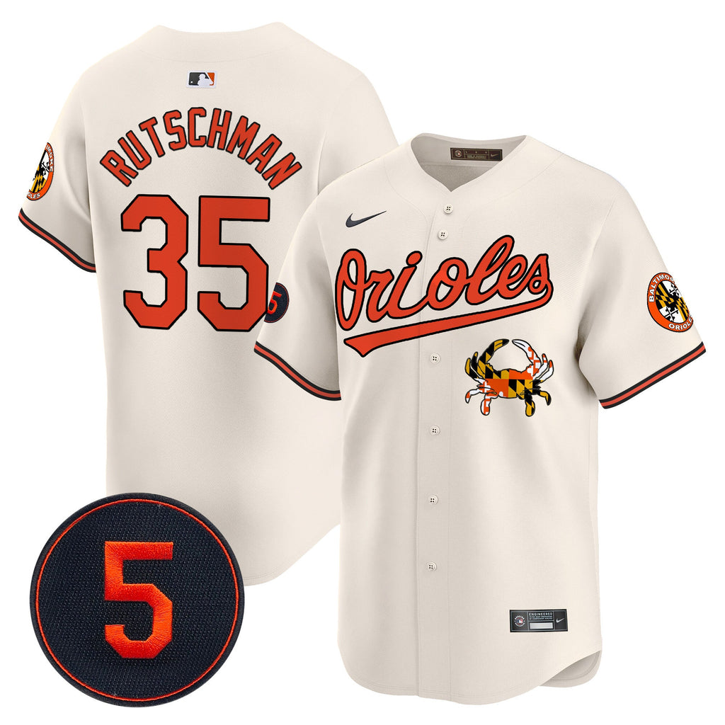 Men’s Baltimore Robinson Patch Vapor Premier Limited Jersey V9