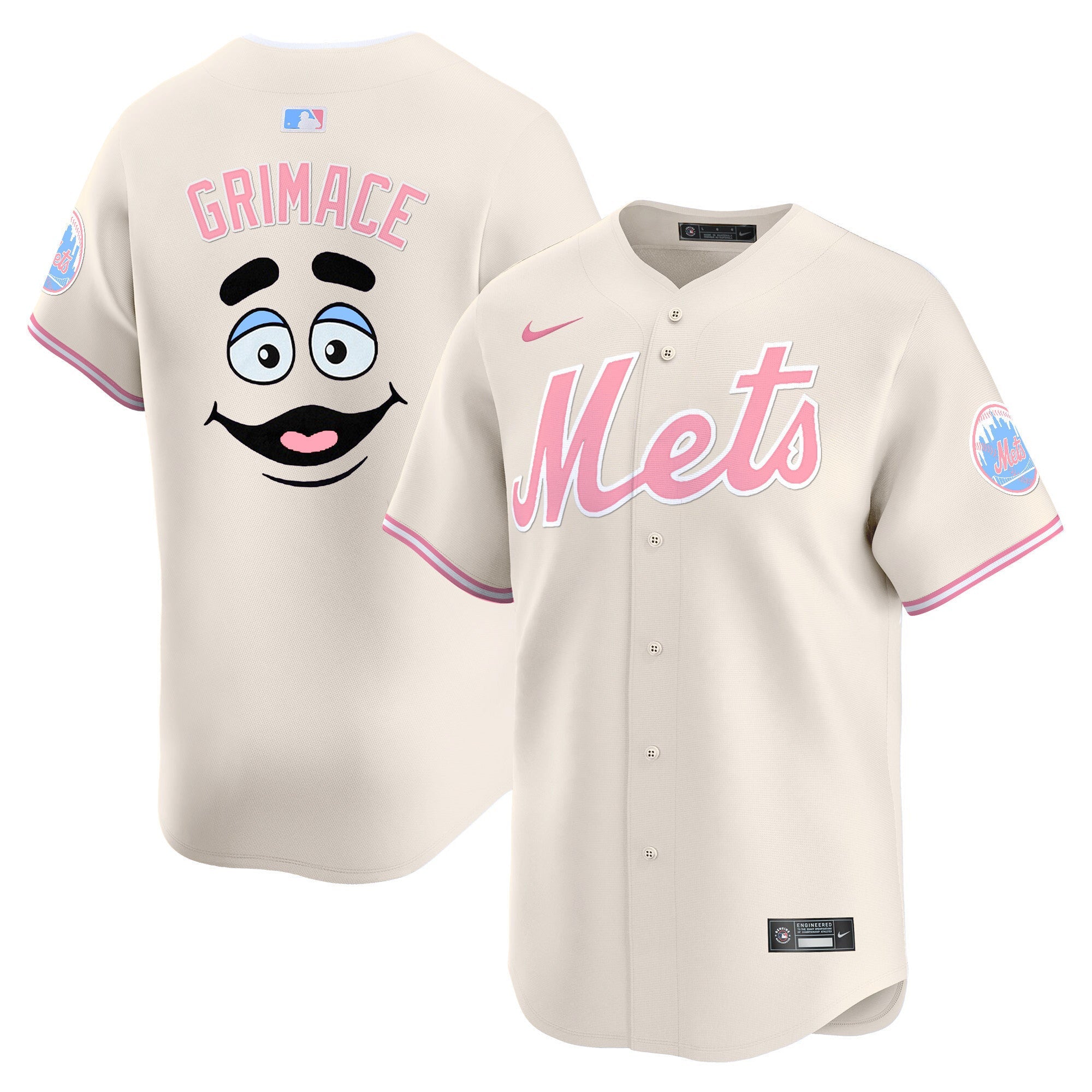Unisex Bubblegum Pink Vapor Premier Limited Jersey
