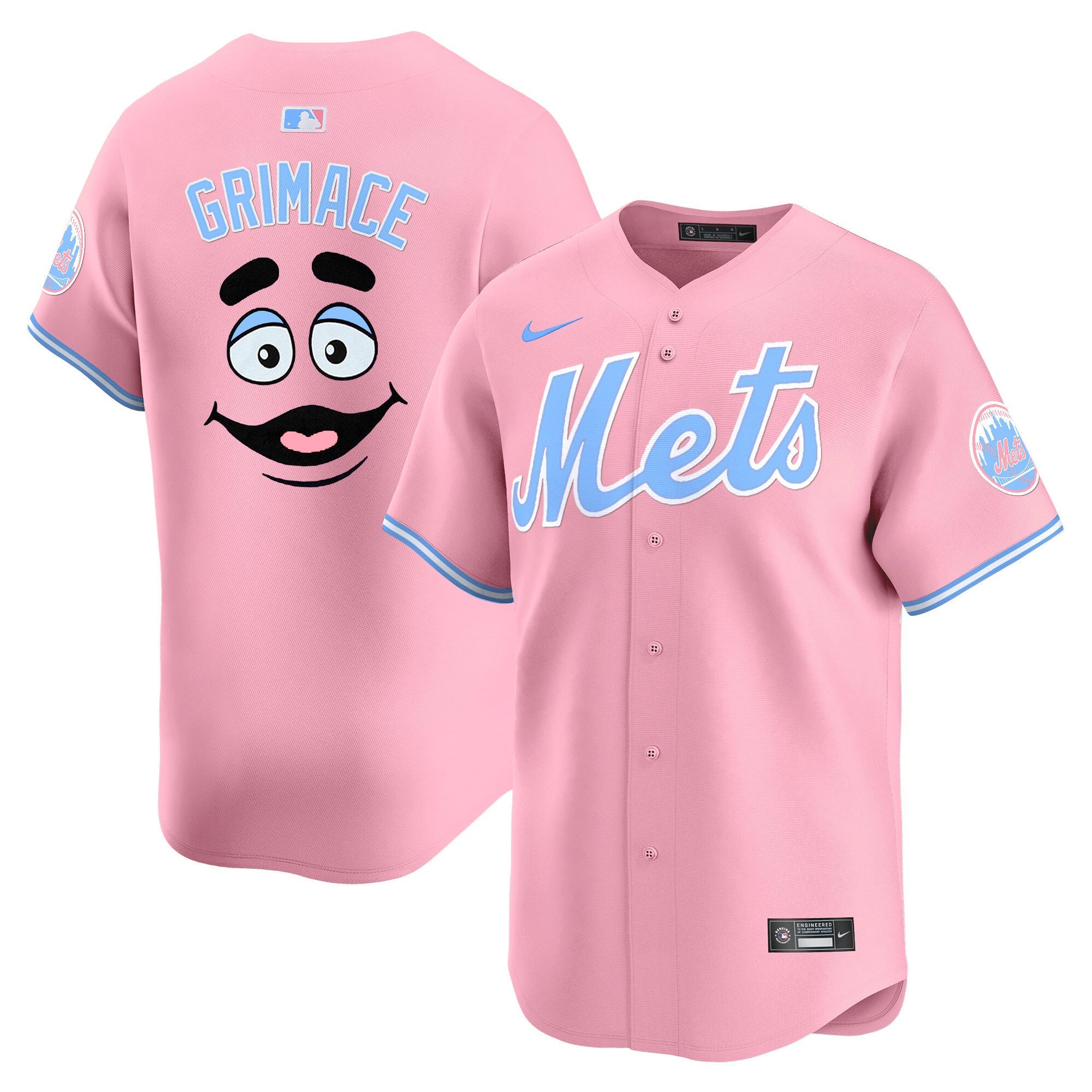 Unisex Bubblegum Pink Vapor Premier Limited Jersey