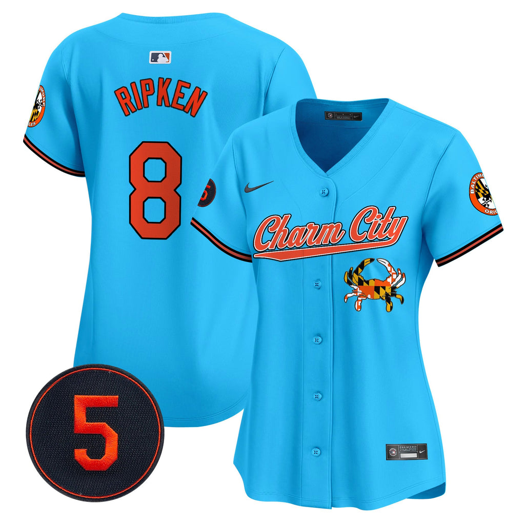 Women’s Baltimore Robinson Patch Vapor Premier Limited Jersey V8