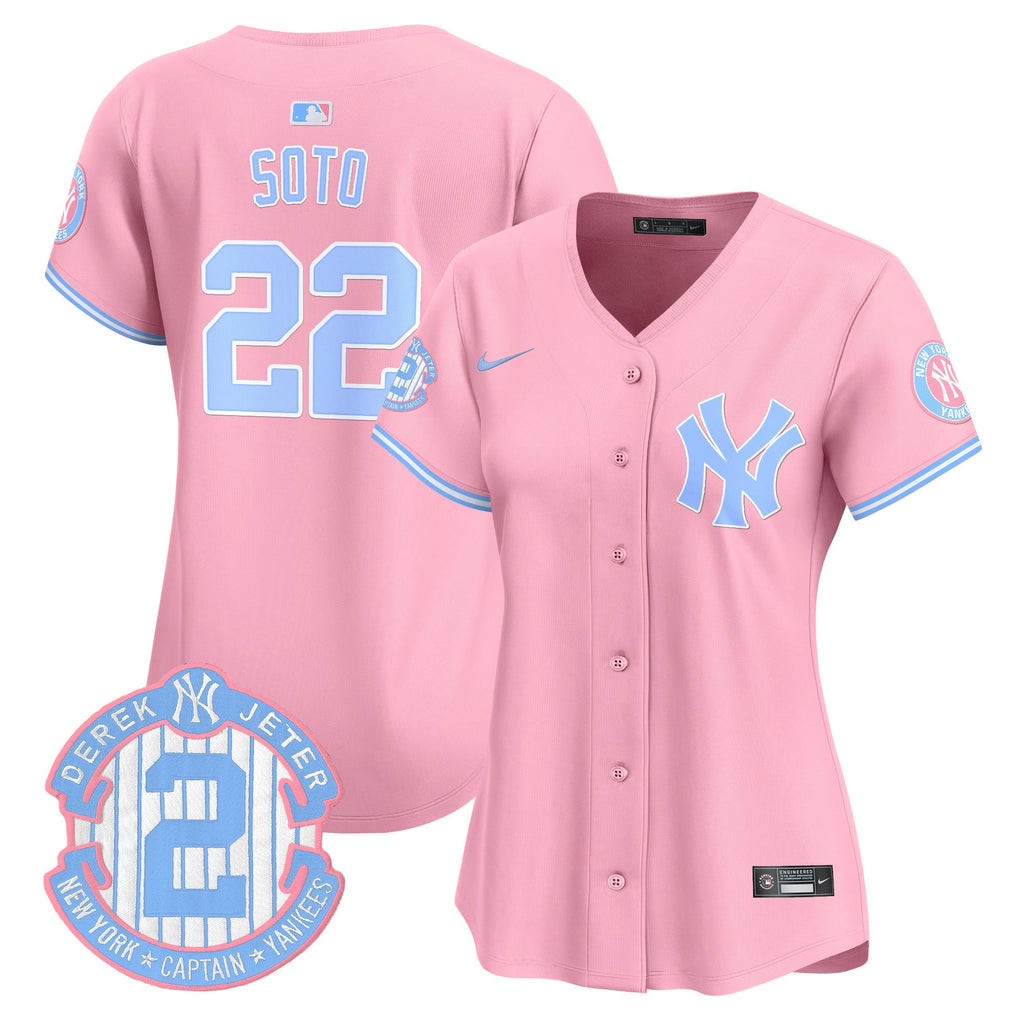 Women’s New York Bubblegum Pink Vapor Premier Limited Jersey