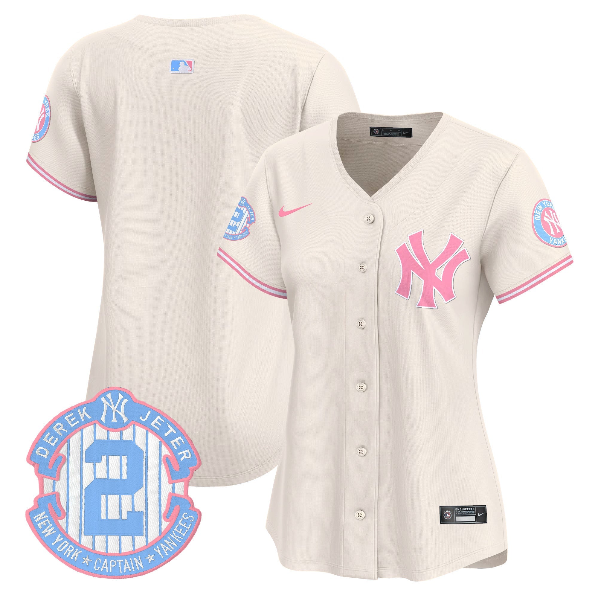 Women’s New York Bubblegum Pink Vapor Premier Limited Jersey