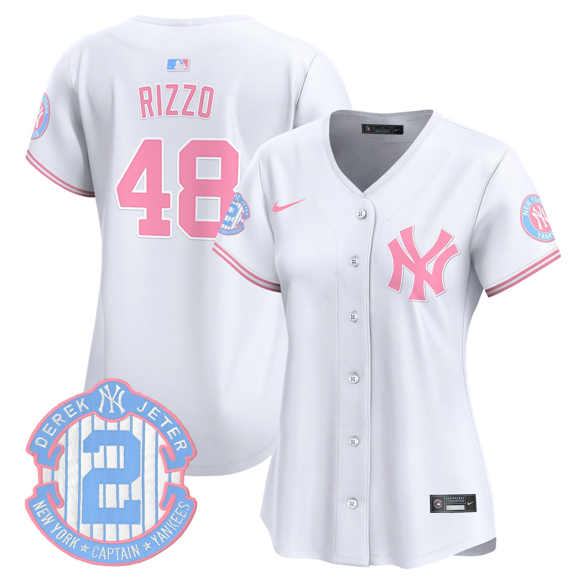 Women’s New York Bubblegum Pink Vapor Premier Limited Jersey