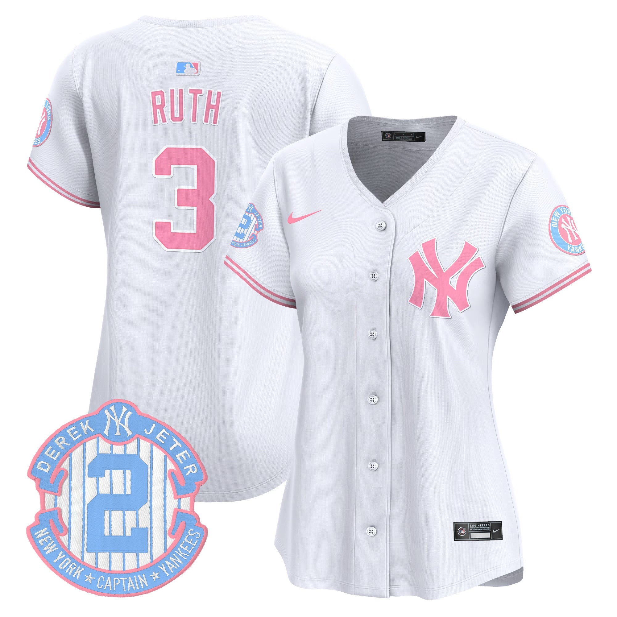 Women’s New York Bubblegum Pink Vapor Premier Limited Jersey