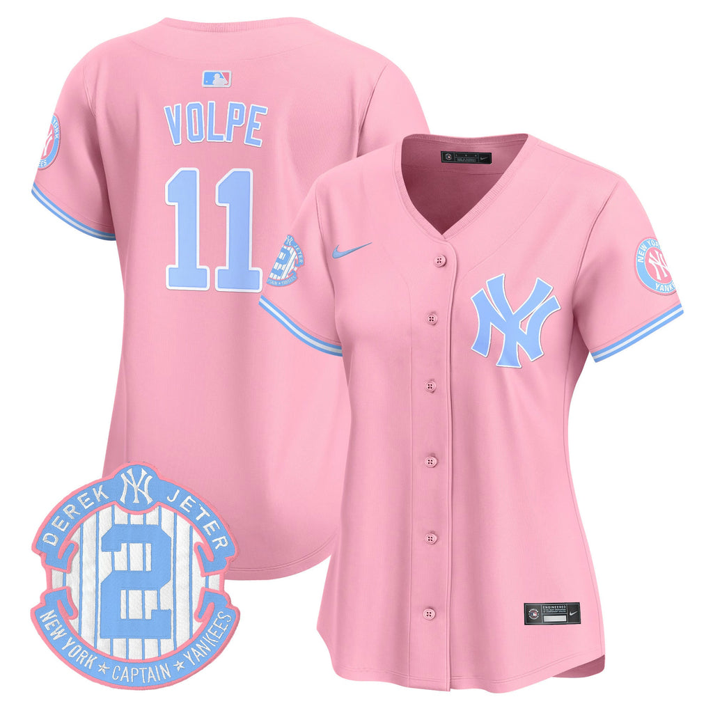 Women’s New York Bubblegum Pink Vapor Premier Limited Jersey