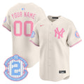 New York Bubblegum Pink Vapor Premier Limited Custom Jersey