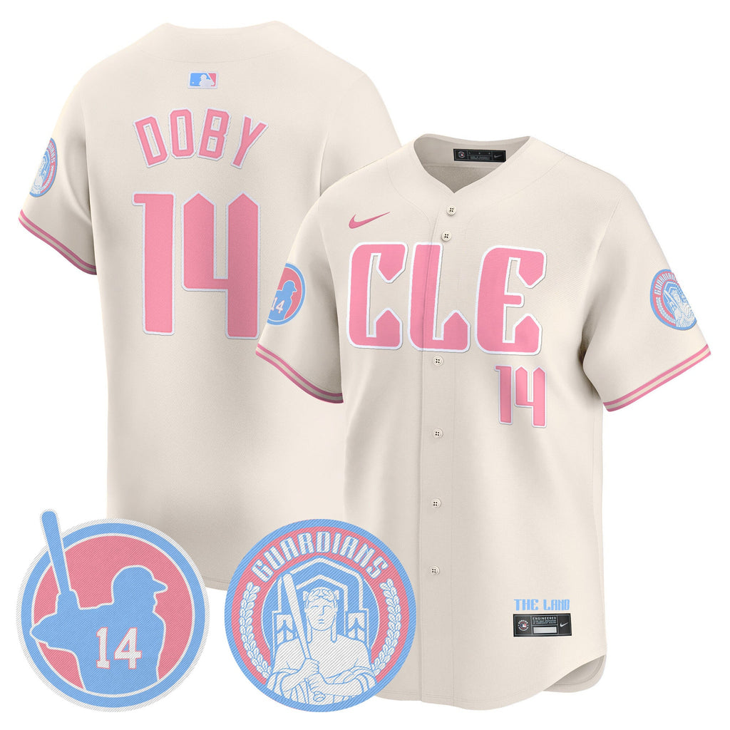 Unisex Cleveland Bubblegum Pink Vapor Premier Limited Jersey