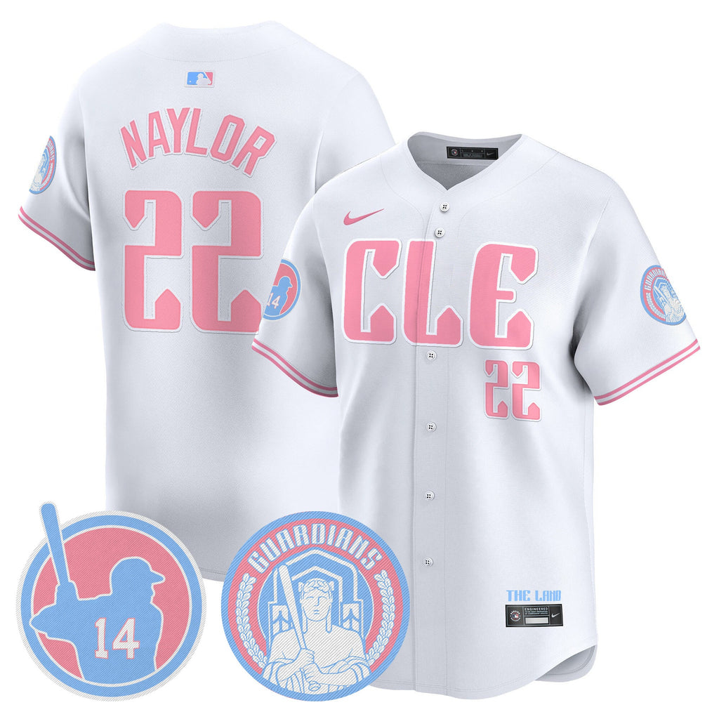 Unisex Cleveland Bubblegum Pink Vapor Premier Limited Jersey