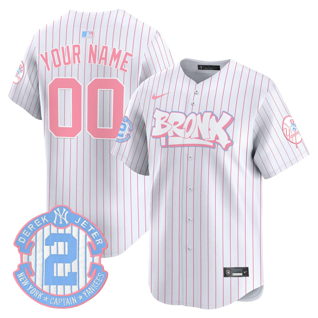 The Bronx Graffiti Bubblegum Pink Vapor Premier Limited Custom Jersey V2