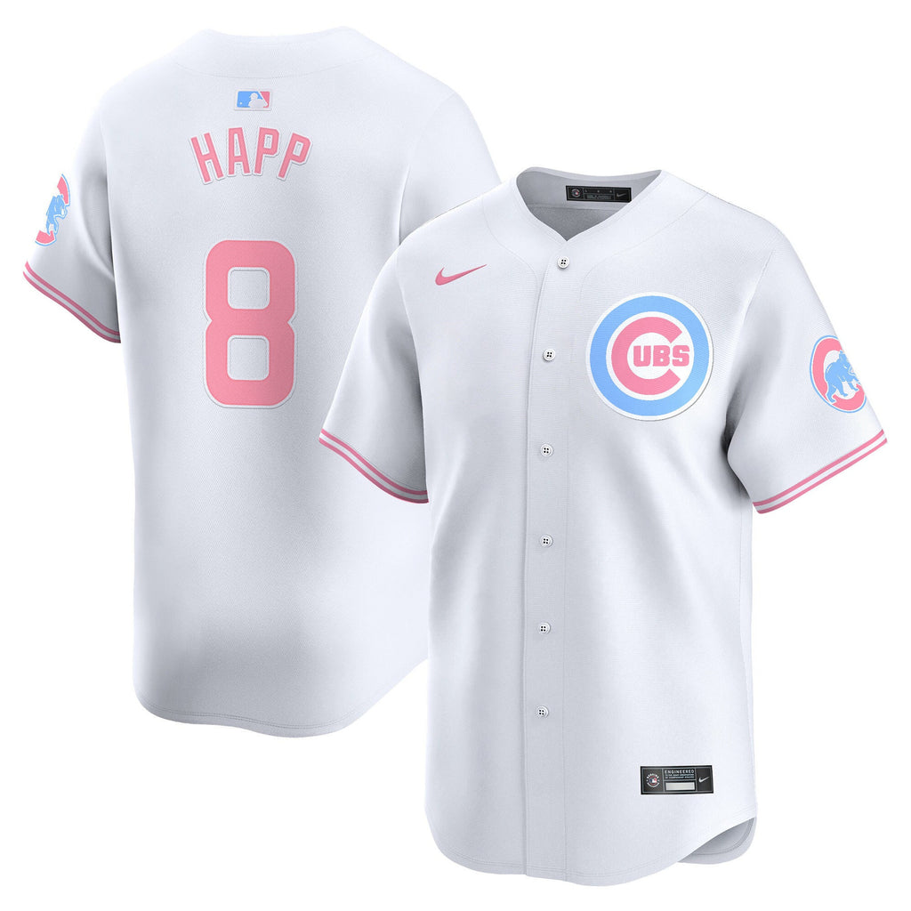 Unisex Chicago Bubblegum Pink Vapor Premier Limited Jersey
