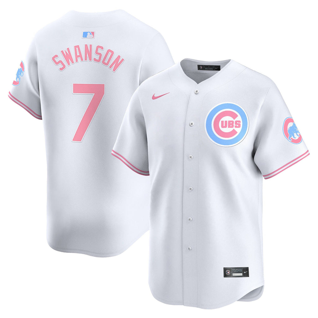 Unisex Chicago Bubblegum Pink Vapor Premier Limited Jersey