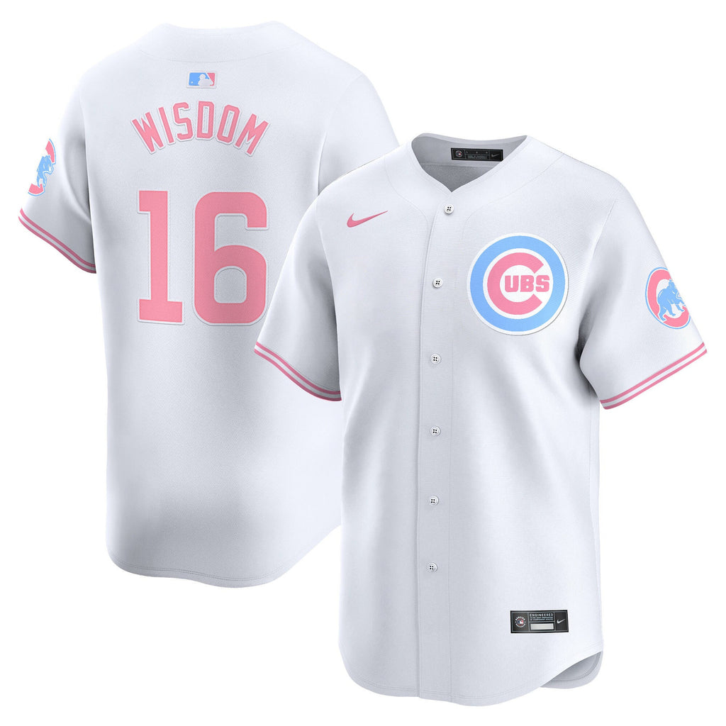 Unisex Chicago Bubblegum Pink Vapor Premier Limited Jersey