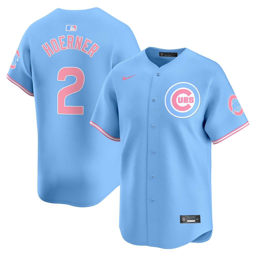 Unisex Chicago Bubblegum Pink Vapor Premier Limited Jersey