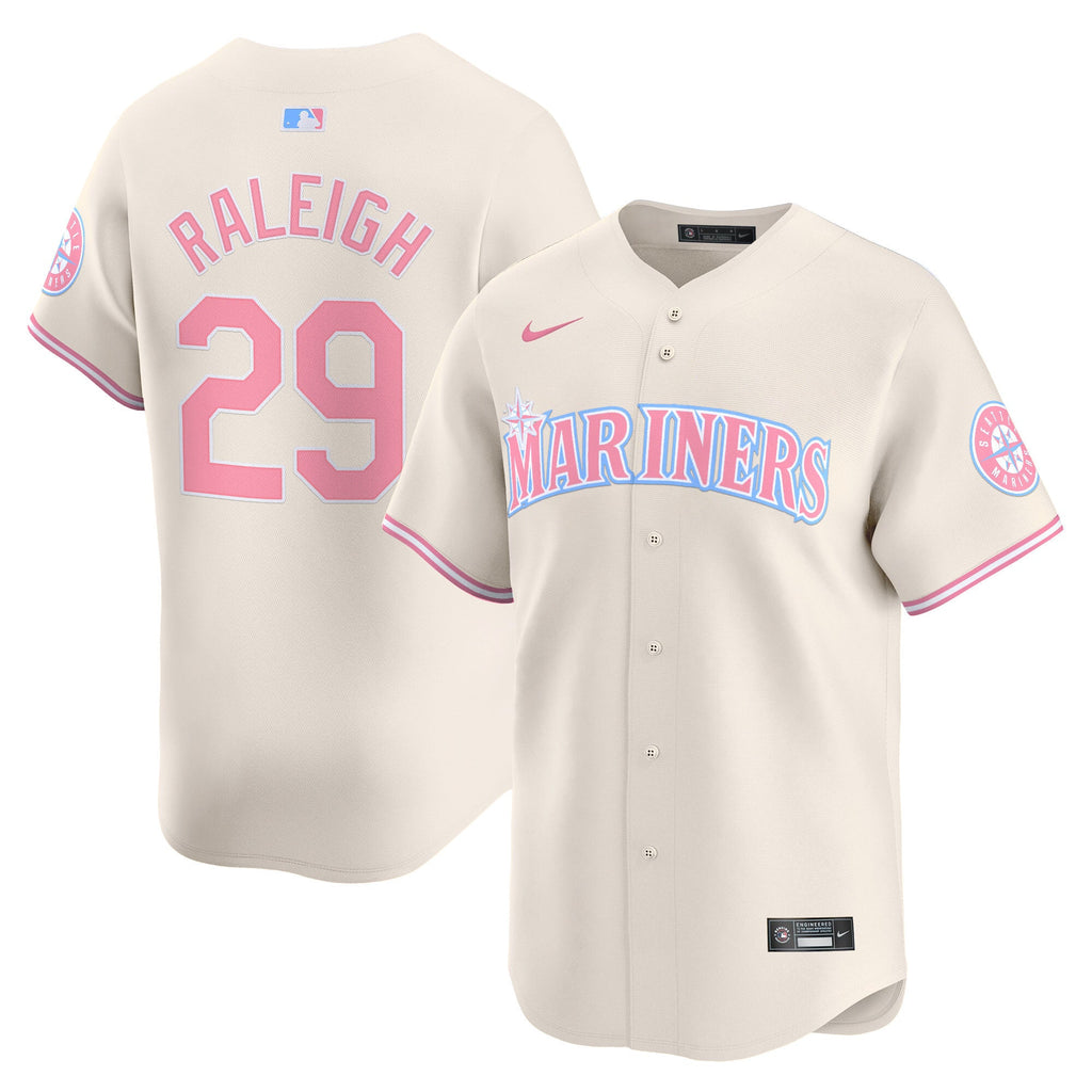 Unisex Seattle Bubblegum Pink Vapor Premier Limited Jersey
